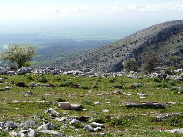 Monte Ividori con valle di Vituro...e vista sul Tavoliere